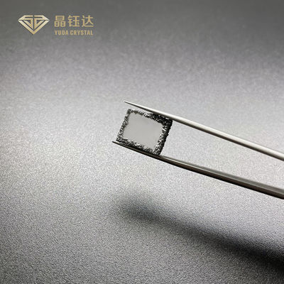 diamante artificiale 9.99ct di CVD di colore E-F di 15mm - di 5mm al diamante sviluppato laboratorio 3ct