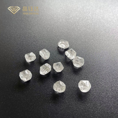 Carati sintetico di carati 7 di carati 6,5 del diamante grezzo 6 di SI1 SI2 HPHT