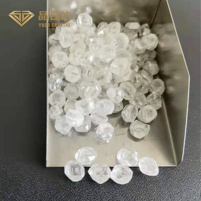 diamante sviluppato laboratorio non tagliato dei diamanti grezzi di colore HPHT di qualità DEF di 1.5ct-2.0ct A per gioielli