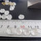 Colore VVS di DEF CONTRO la decorazione dei gioielli dei diamanti sviluppata laboratorio di carati HPHT di chiarezza 3-4