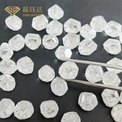 HPHT crudo bianco Diamond Uncut Lab Grown Diamond sintetico ruvido