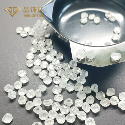Diamanti sviluppati laboratorio ruvido bianco pieno D G E-F di colore non lucidati