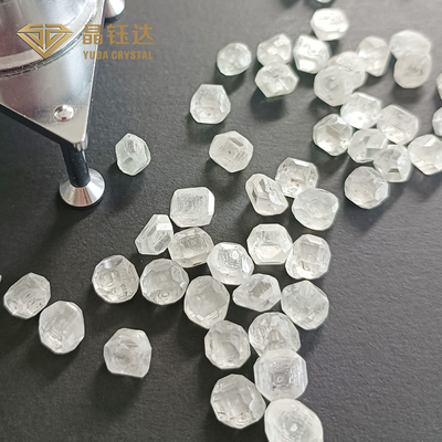 5-6 dimensione approssimativa di CT HPHT Diamond Uncut Lab Created Diamonds più grande per il laboratorio sciolto