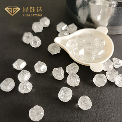 5-6.0 colore VVS di carati DEF CONTRO purezza di SI intorno ai diamanti crudi non tagliati di HPHT per i diamanti sciolti