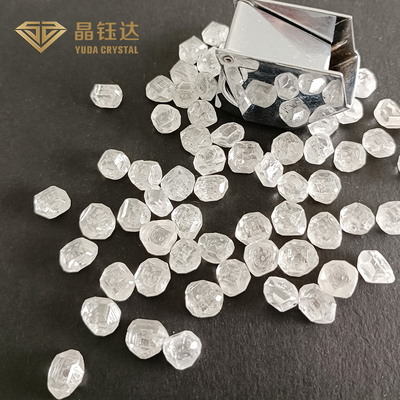 Diamanti grezzi di 4carat coltivati diamanti sviluppati laboratorio non tagliato crudo HPHT per polacco