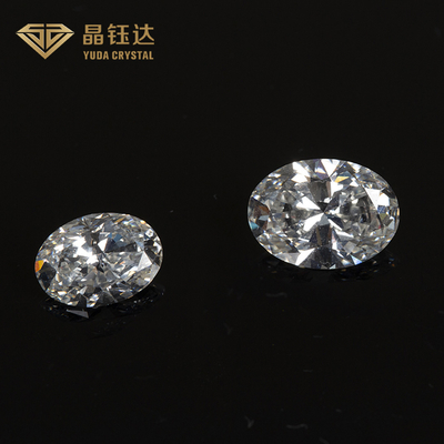 1.0 a 2.0ct HPHT Gia Diamante Laboratorio Cresciuto Bianco Forma Ovale Libera Taglio Raffinato