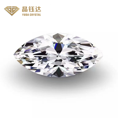 Forma dei diamanti sviluppati bianchi del laboratorio certificato dell'occhio per Ring Brilliant Cut