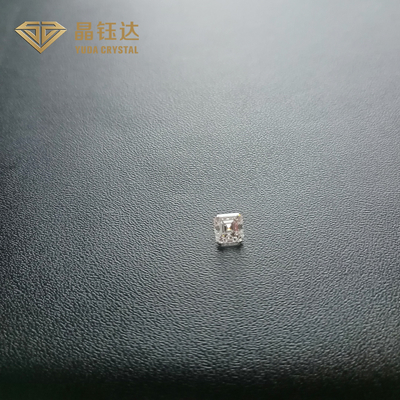 Laboratorio di lucidatura di diamanti creato dal taglio asscher VVS HPHT con certificazione IGI