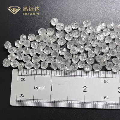 100% reale e durezza 10 Mohs 1 carato HPHT Laboratorio di diamanti bianchi grezzi non tagliati