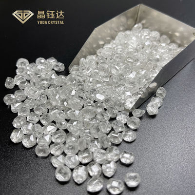 1.0 - 1,5 carati HTHP Laboratorio coltivato diamanti grezzi non tagliati Bianco HPHT diamanti grezzi Per la produzione di anelli di diamanti laboratorio