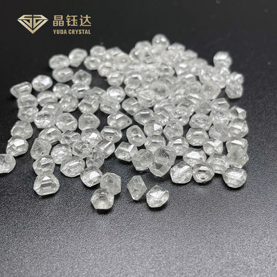 1.0 - 1,5 carati HTHP Laboratorio coltivato diamanti grezzi non tagliati Bianco HPHT diamanti grezzi Per la produzione di anelli di diamanti laboratorio
