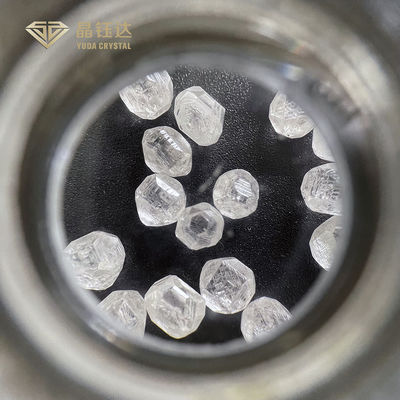 1.0 - 1,5 carati HTHP Laboratorio coltivato diamanti grezzi non tagliati Bianco HPHT diamanti grezzi Per la produzione di anelli di diamanti laboratorio