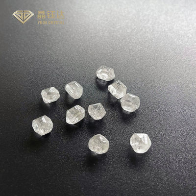 Diamante grezzo HPHT di alto grado per taglio non tagliato e forma di diamante