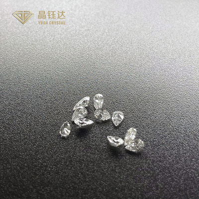 DEF VS SI HPHT Diamanti di laboratorio di taglio elegante 0,4ct 0,2ct Diamante di pera coltivato in laboratorio