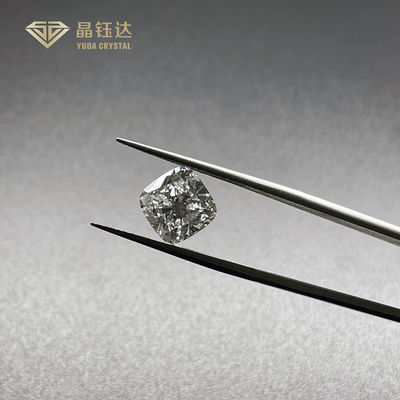 2 carati 3 carati Diamanti di laboratorio di taglio elegante HPHT Diamanti di taglio a cuscino