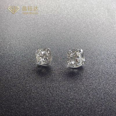 2 carati 3 carati Diamanti di laboratorio di taglio elegante HPHT Diamanti di taglio a cuscino