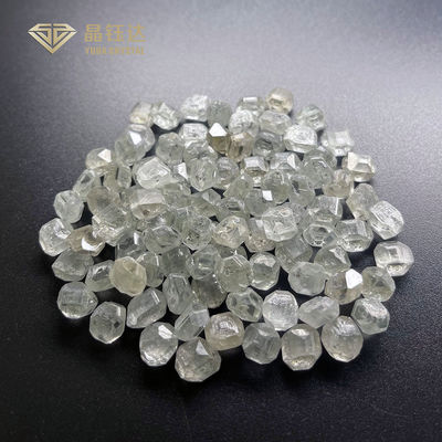 Diamanti grezzi gialli verdastri scuri operati di Brown 1 carati artificiale