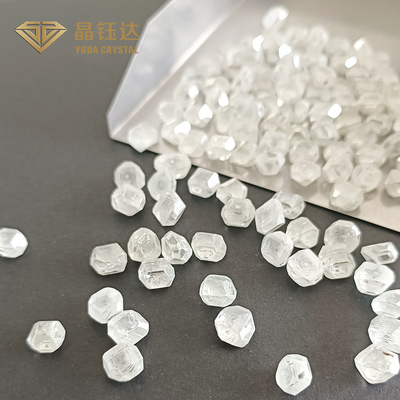 5 mm a 7 mm DEF colore grezzo HPHT forma rettangolare di diamante
