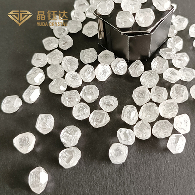 Laboratorio HPHT Creato Diamanti Pietre non tagliate Diamanti naturali a forma quadrata