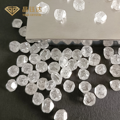 Laboratorio HPHT Creato Diamanti Pietre non tagliate Diamanti naturali a forma quadrata