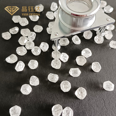 Laboratorio HPHT Creato Diamanti Pietre non tagliate Diamanti naturali a forma quadrata