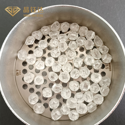 diamante sviluppato laboratorio non tagliato dei diamanti grezzi di colore HPHT di qualità DEF di 1.5ct-2.0ct A per gioielli