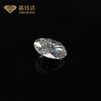 1.0 a 2.0ct HPHT Gia Diamante Laboratorio Cresciuto Bianco Forma Ovale Libera Taglio Raffinato