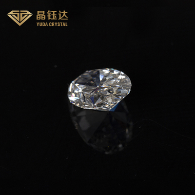 1.0 a 2.0ct HPHT Gia Diamante Laboratorio Cresciuto Bianco Forma Ovale Libera Taglio Raffinato