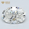 Il laboratorio sciolto lucidato ovale bianco di colore di HPHT ha creato i diamanti per gioielli