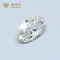 Il laboratorio sciolto lucidato ovale bianco di colore di HPHT ha creato i diamanti per gioielli