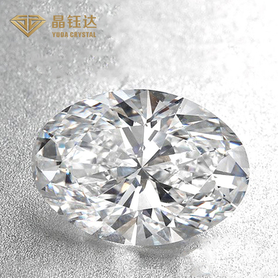 Ovale 100% Loose Igi Laboratorio Cresciuto Diamante Certificato Reale HPHT Creato lucidato