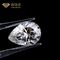 La pera ha tagliato il laboratorio lucidato colore bianco ha creato Diamond Loose Gemstones For Jewelry
