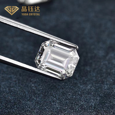 1ct-3ct HPHT Emerald Cut Loose Laboratory Grown Diamonds Con Certificato IGI
